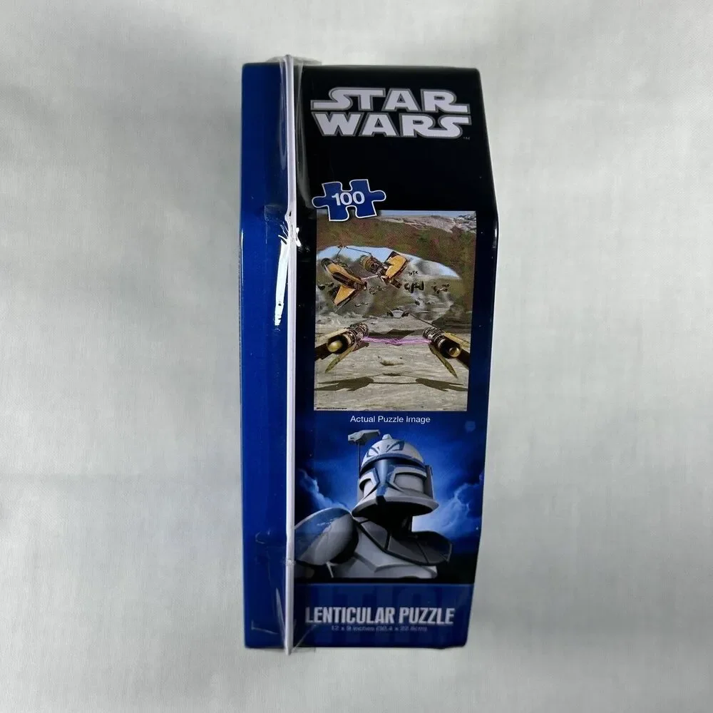 Disney Star Wars Fighter Jet 100 pc 3D Puzzle Collector Metal Tin Unopened